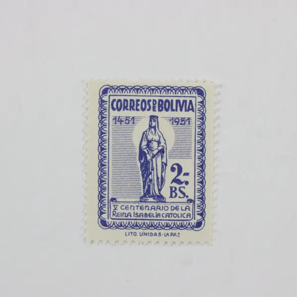 Lot Of 4 Bolivia 1952 Isabella The Catholic Stamps MNH #371-72 #C163-64