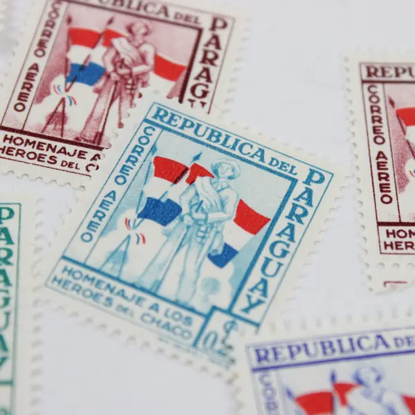 Lot of 8 Paraguay 1957 Airmail Scott #C233-38 MNH OG