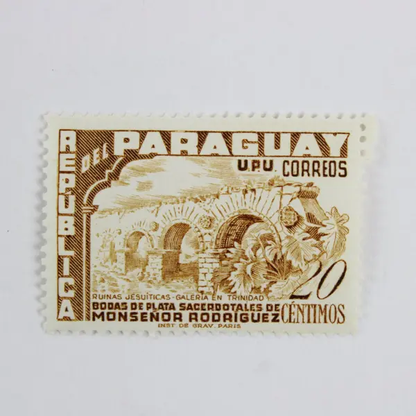 Set Of 3 Paraguay 1955 Jesuit Ruins Stamps SC #491-93 MNH OG