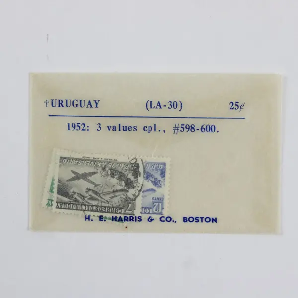 Set Of 3 Uruguay 1952 Stamps SC #598-600 Used