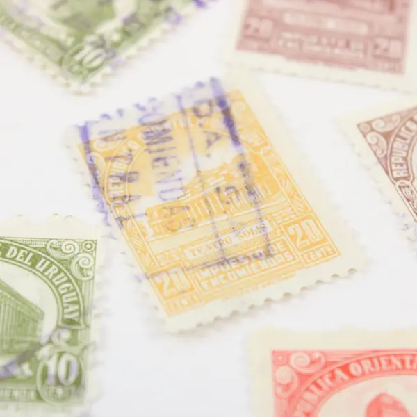 Lot of 10 Uruguay 1956-57 Parcel Post Tax Issue Used Stamps