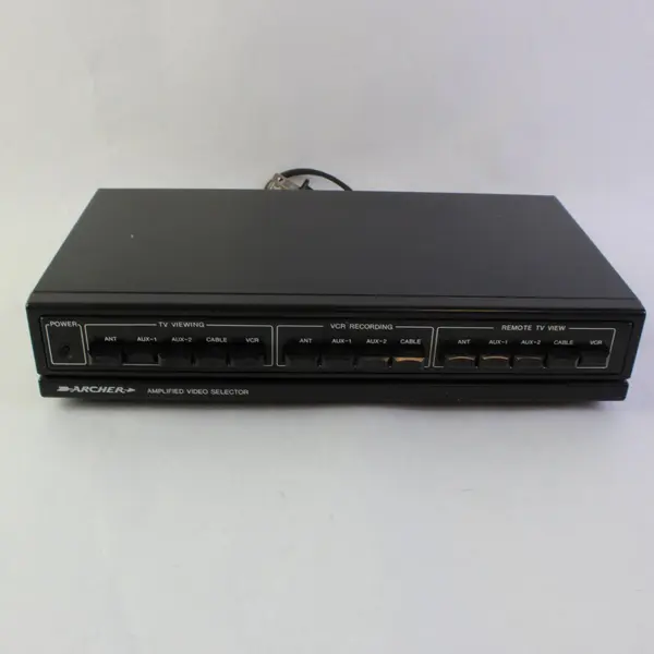 Vintage Archer Amplified Video Selector Switch Cat No 15-2100