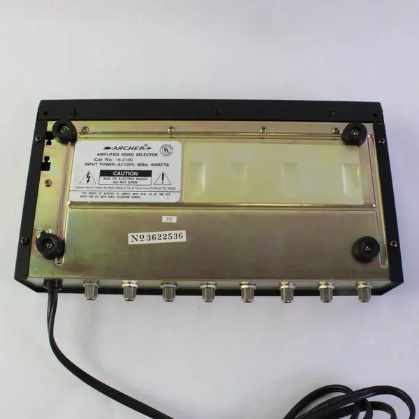 Vintage Archer Amplified Video Selector Switch Cat No 15-2100