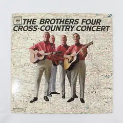 The Brothers Four Cross-Country Concert Mono CL 1946 Columbia LP