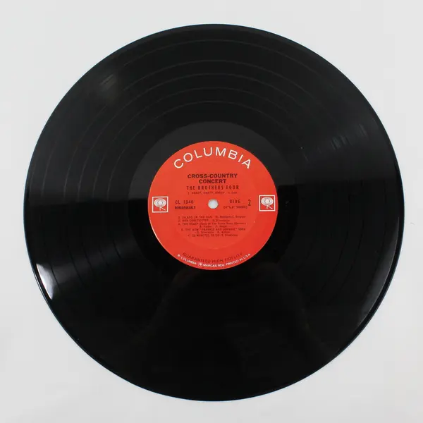 The Brothers Four Cross-Country Concert Mono CL 1946 Columbia LP