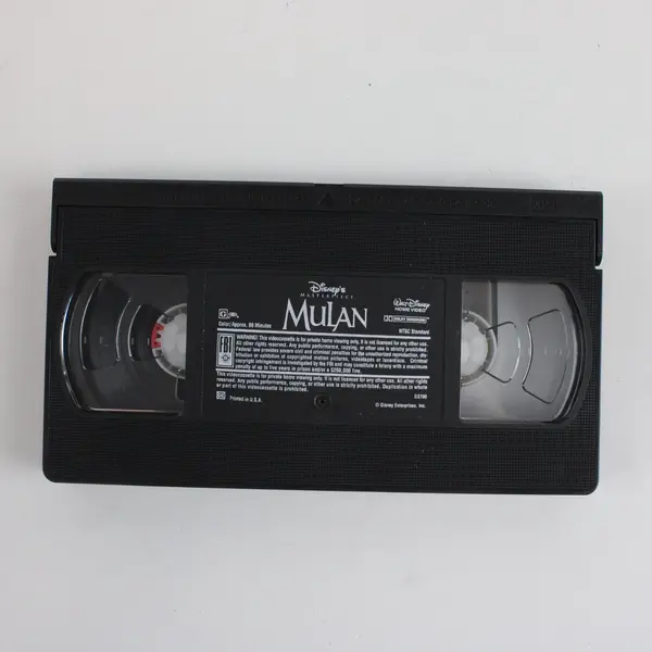 Disney's Mulan VHS 1999 - Classic Family Adventure, Good Condition