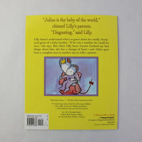 Julius, the Baby of the World by Kevin Henkes - Paperback