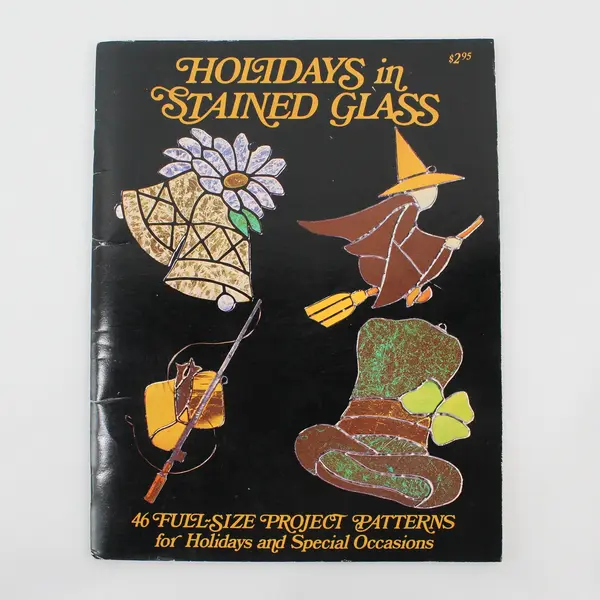 Vintage Holidays in Stained Glass Project Patterns Booklet 1978, #130830