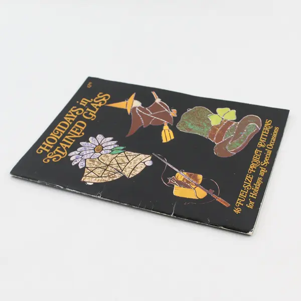 Vintage Holidays in Stained Glass Project Patterns Booklet 1978, #130830
