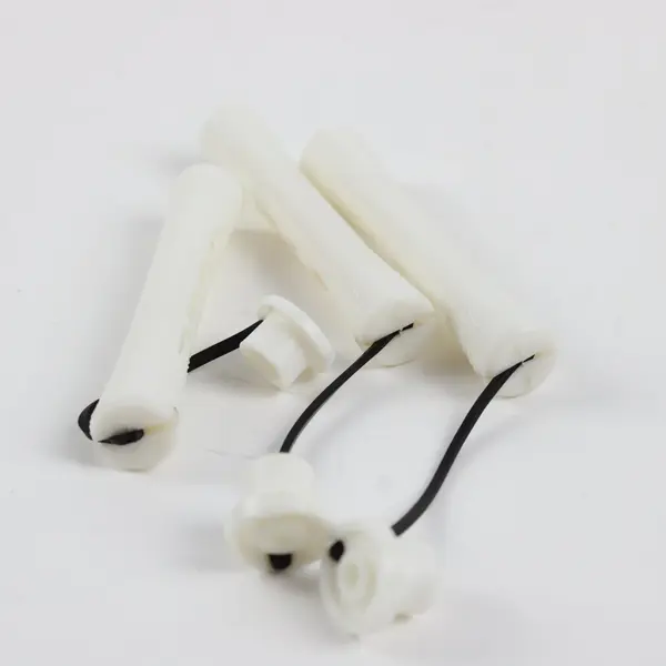 Lot of 40 Vintage White Plastic Perm Rods Salon Hair Curlers