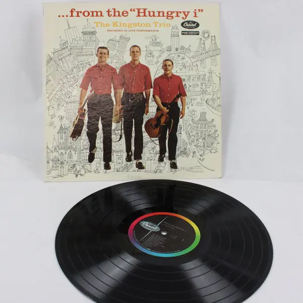 The Kingston Trio From the Hungry i LP Capitol T-1107 Vinyl Record