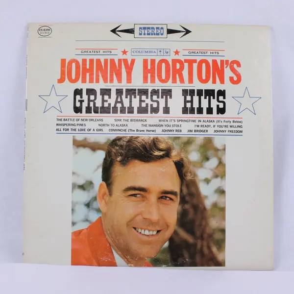 Johnny Horton's Greatest Hits 12" Vinyl Record