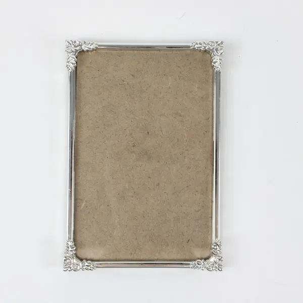 Lot of 3 Weston Gallery Harbortown Lead Crystal Brass Silver Photo Frames