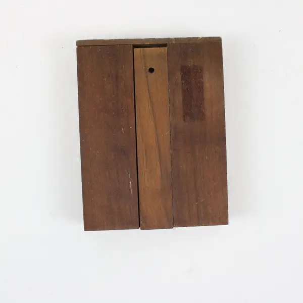 Lot of 2 Wooden Mother's Sentimental Plaques Metal Accent Decor