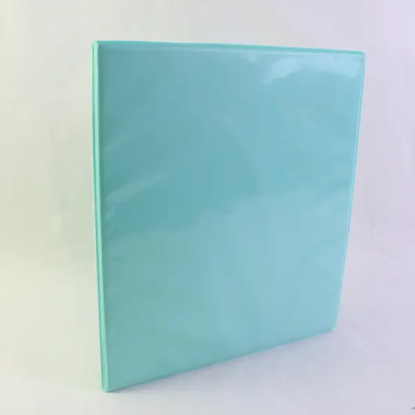 Avery Lot of 2 3-Ring Binders Purple Sparkly Silver Turquoise