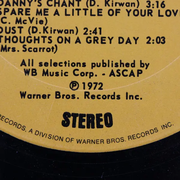 Fleetwood Mac Bare Trees 12" Vinyl Record