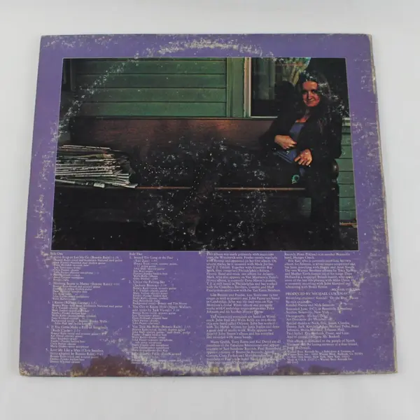 Bonnie Raitt Give It Up 12" Vinyl Record 