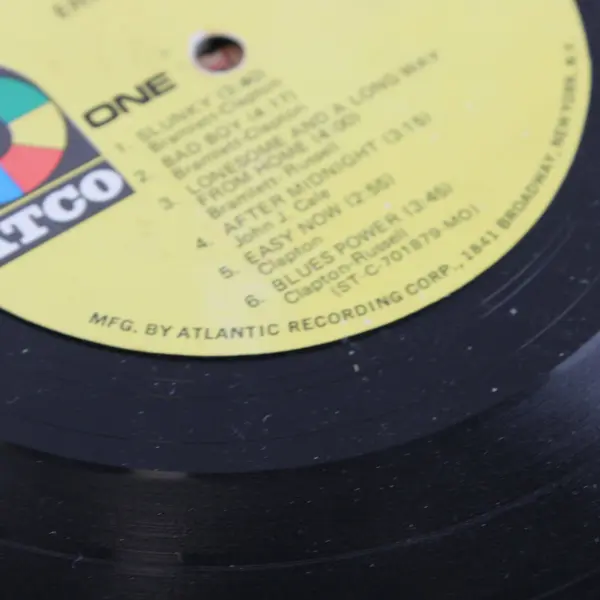 Eric Clapton 12" Vinyl Record