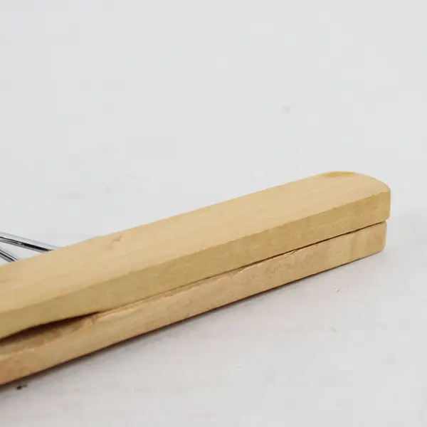 Lot of 5 Wooden Clamp Hangers Skirts Pants