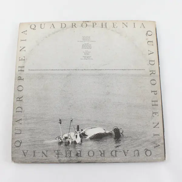The Who Quadrophenia MCA2-10004 Double LP 2x12" Vinyl