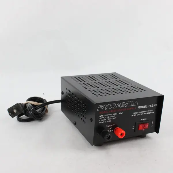 Pyramid Regulated Power Supply Model PS3KX UNTESTED