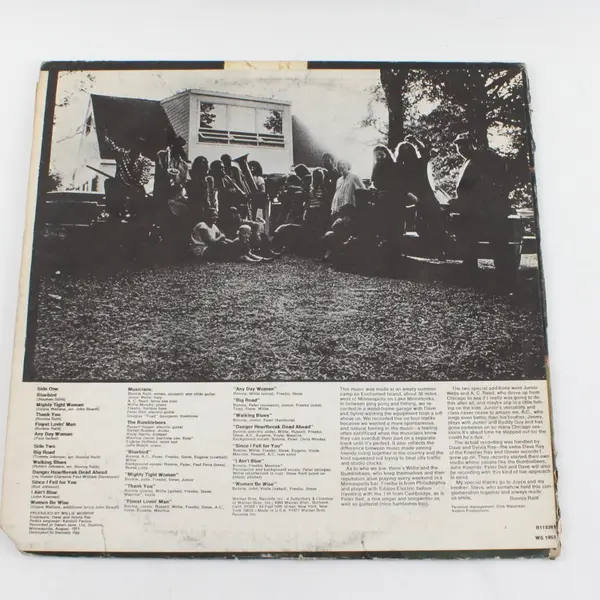 Bonnie Raitt LP WS 1953 Warner Bros 1971 Blues Rock Vinyl Record