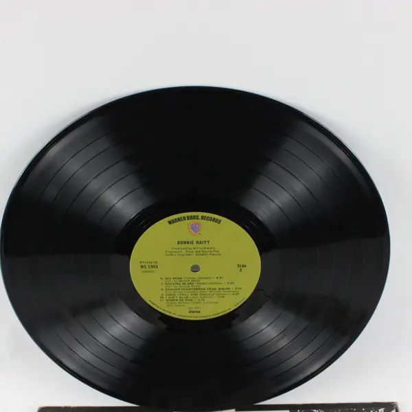 Bonnie Raitt LP WS 1953 Warner Bros 1971 Blues Rock Vinyl Record