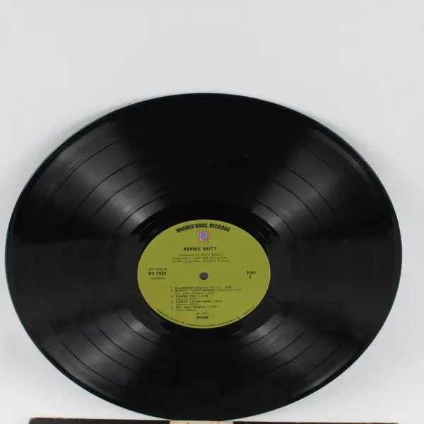 Bonnie Raitt LP WS 1953 Warner Bros 1971 Blues Rock Vinyl Record