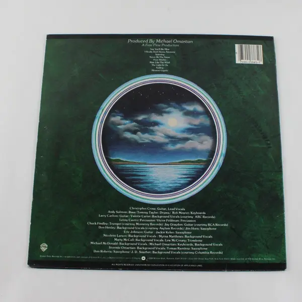 Christopher Cross 12" Vinyl Record 