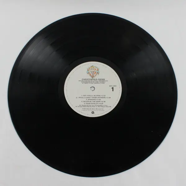 Christopher Cross 12" Vinyl Record 