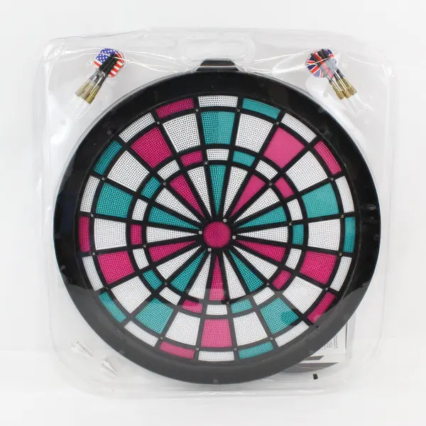 Sportcraft 18" Soft Touch Combo Dart Board And Battery Operated Score Keeper
