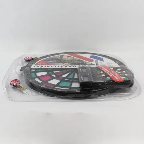 Sportcraft 18" Soft Touch Combo Dart Board And Battery Operated Score Keeper