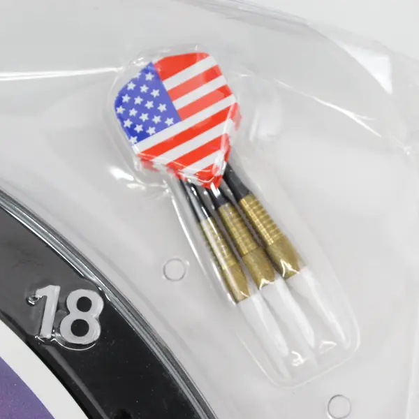 Sportcraft 18" Soft Touch Combo Dart Board And Battery Operated Score Keeper