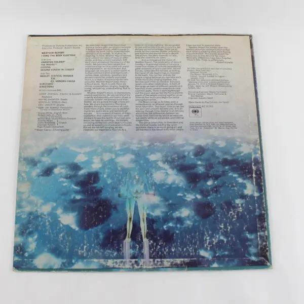 Weather Report I Sing the Body Electric 12" LP Vinyl