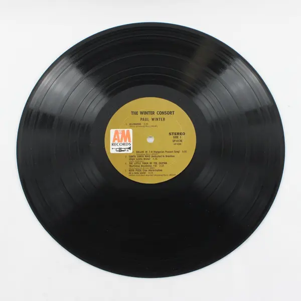 Paul Winter The Winter Consort 12" Vinyl LP A&M SP-4170