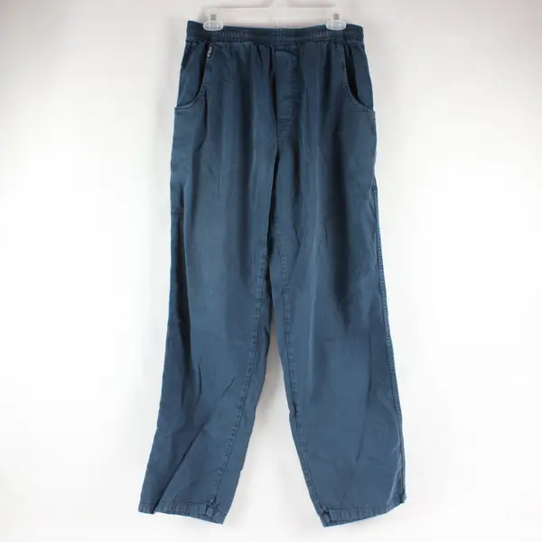 Crazy Shirts Blue Straight-Leg Drawstring Pants Men's Large