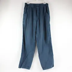 Crazy Shirts Blue Straight-Leg Drawstring Pants Men's Large