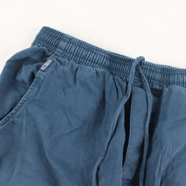 Crazy Shirts Blue Straight-Leg Drawstring Pants Men's Large