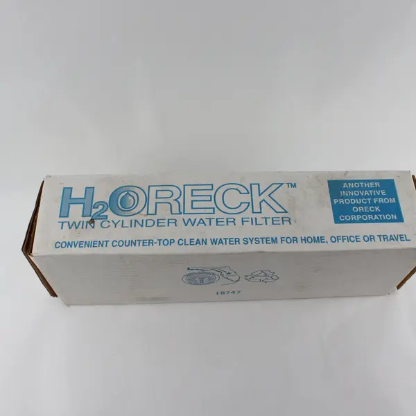 H2Oreck Twin Cylinder Water Filter New Home Kitchen Compact T-1000