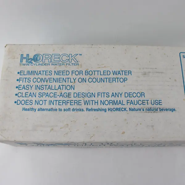 H2Oreck Twin Cylinder Water Filter New Home Kitchen Compact T-1000