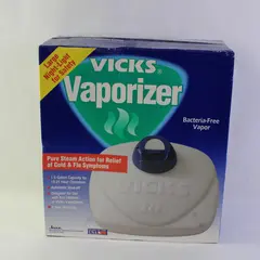 Vicks WarmSteam (V150) 1.5G Night Light Auto-Shut Off Vaporizer - White
