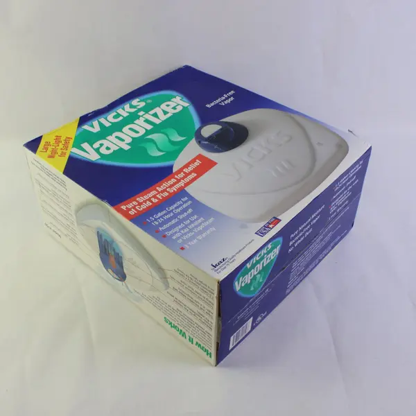 Vicks WarmSteam (V150) 1.5G Night Light Auto-Shut Off Vaporizer - White