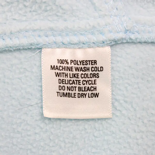 Great Northwest Baby Blue Fleece Zip-Up Vest Women's Small