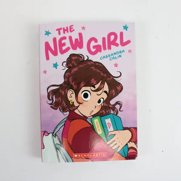The New Girl Graphic Novel Cassandra Calin Paperback Good