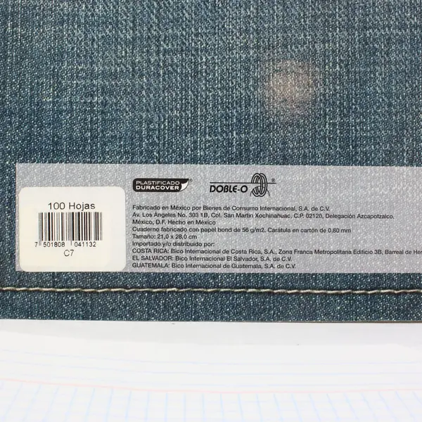Lot of 3 Spiral Notebooks Graph College Ruled Lined Jean Book