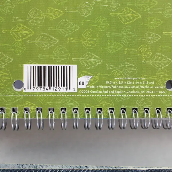 Lot of 3 Spiral Notebooks Graph College Ruled Lined Jean Book