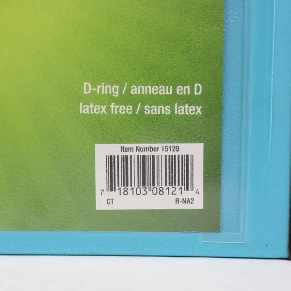 Lot of 2 Staples Blue 3" D-Ring Binders School Office Supplies