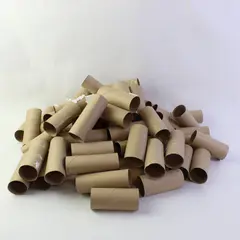 Lot of 64 Empty Toilet Paper Rolls DIY Craft Supplies