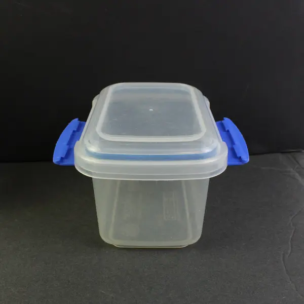 Lot of 6 Sistema Clear Plastic Food Storage Containers