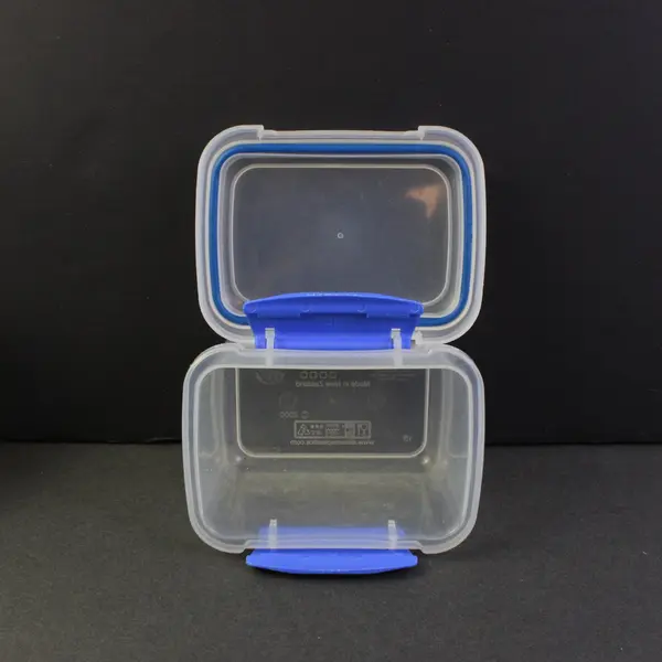 Lot of 6 Sistema Clear Plastic Food Storage Containers